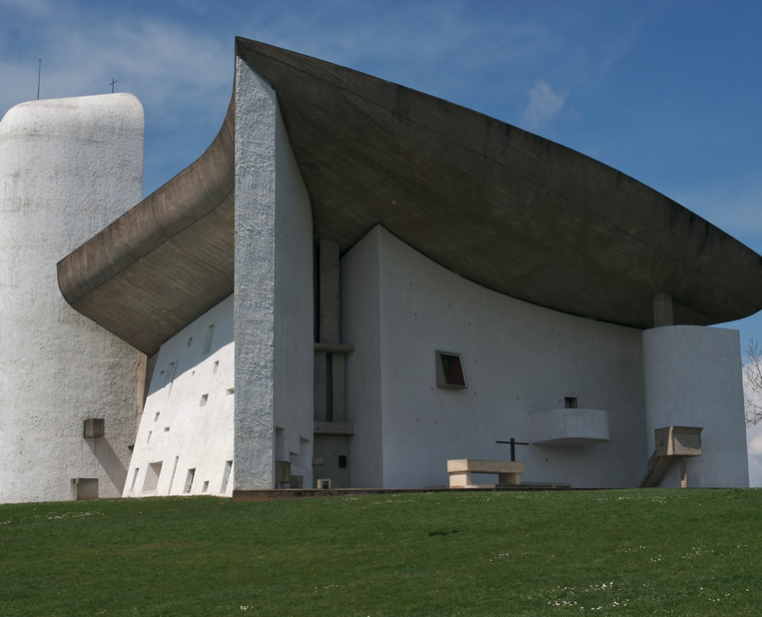 Capela Notre Dame du Haut, França